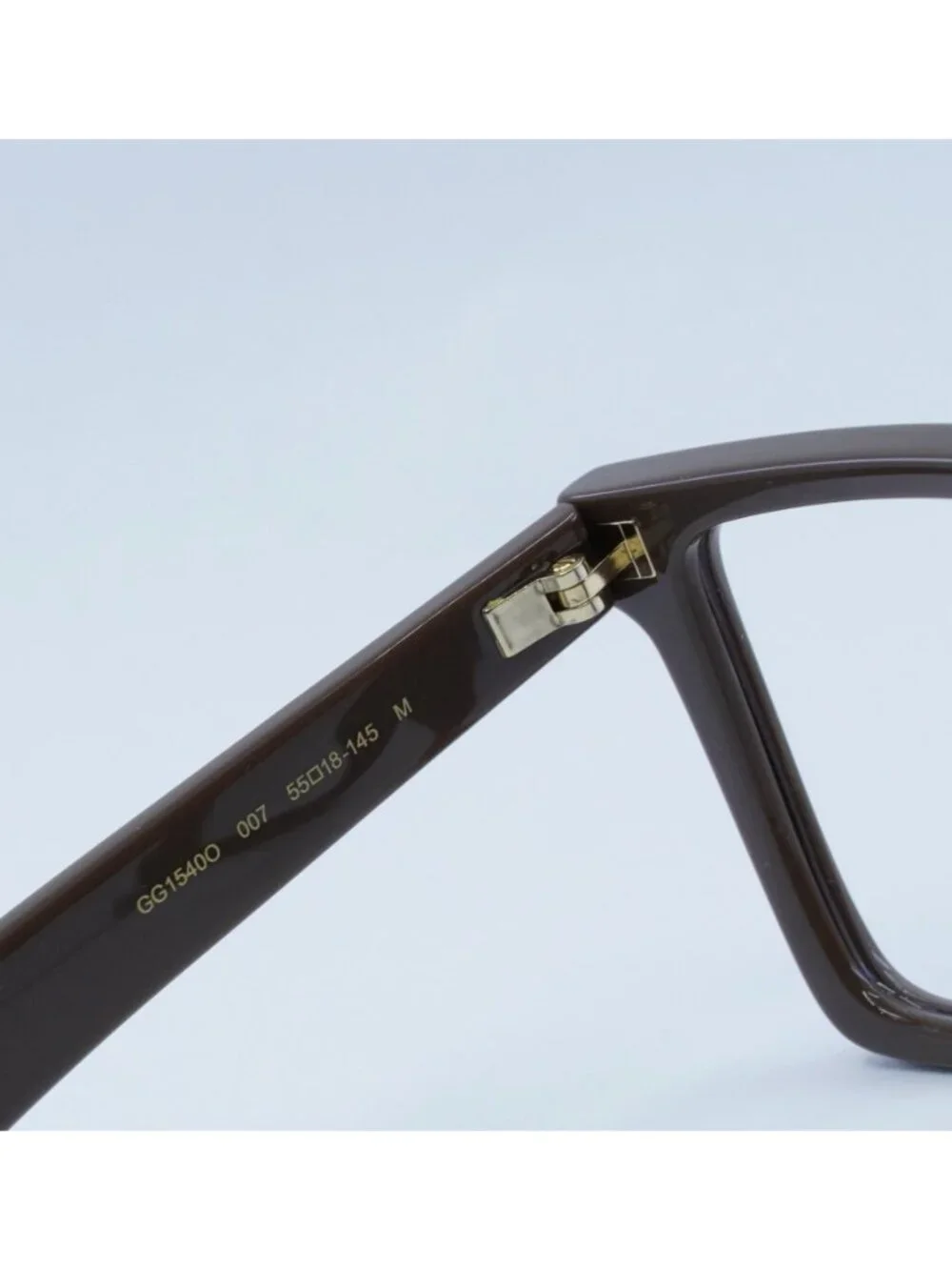 Gucci GG1540O 007 Eyeglasses Brown 55mm Square Frame